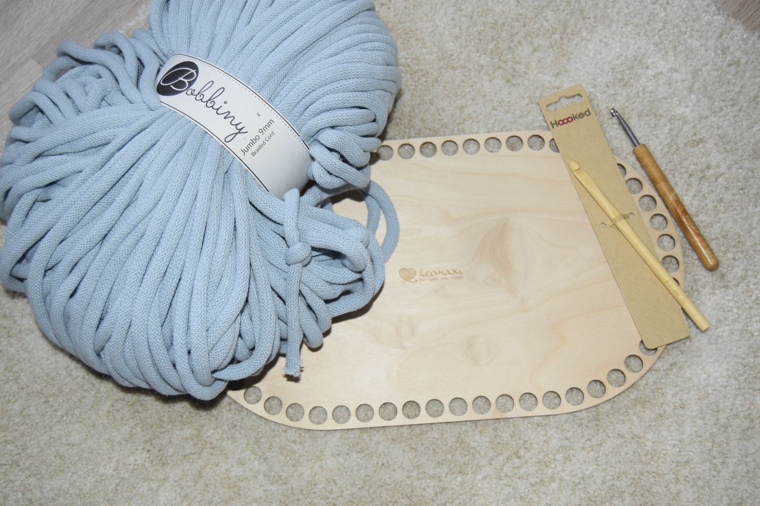 Puppen moseskörbchen Größe 1 Misty zum selberhäkeln