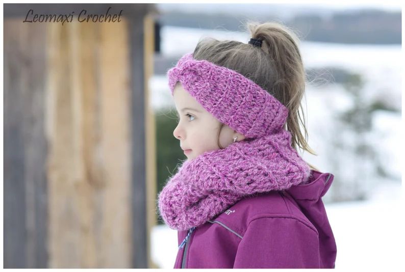DIY-Set + KENNA + Loop und Stirnband häkeln