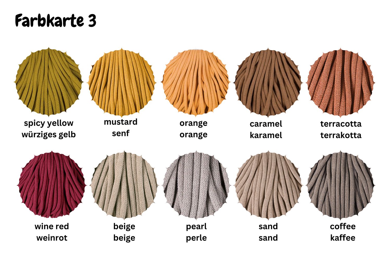 Aufbewahrungskorb HEDI mit Korblabel "wash me", von Hand gehäkelt