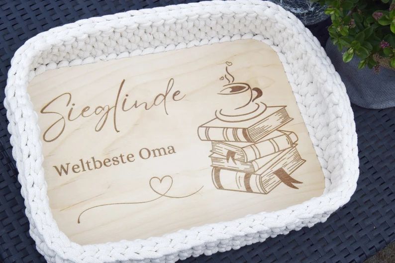 Holzboden "Weltbeste Oma/Mama"