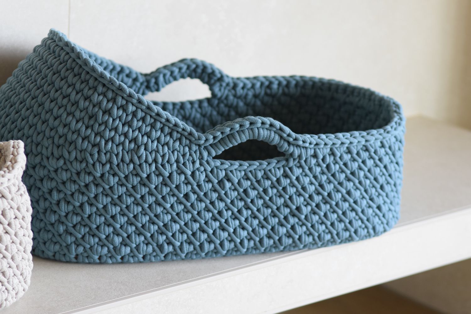 Moseskörbchen selber machen – DIY Set FENIA in 2 Größen von Leomaxi