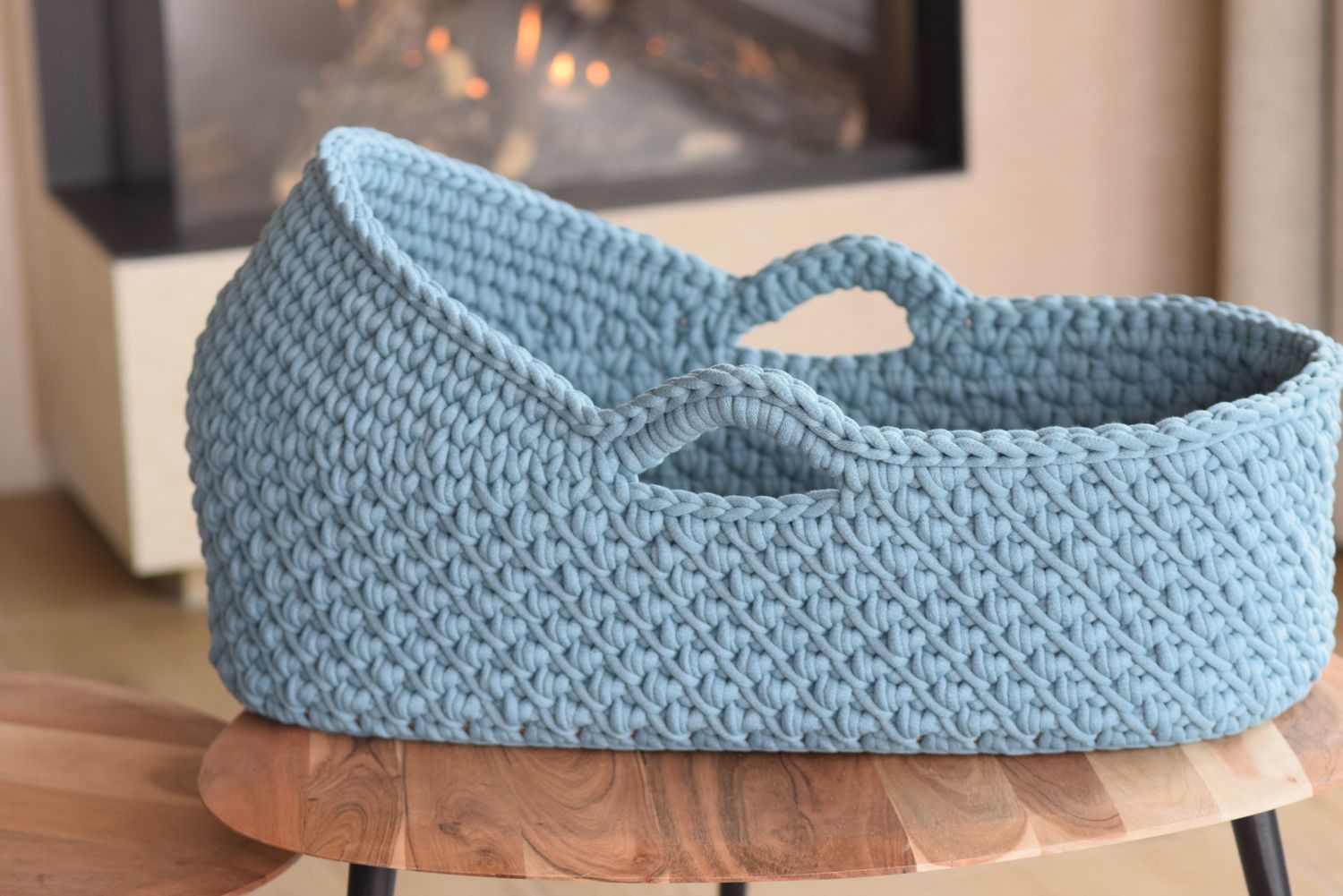 Moseskörbchen selber machen – DIY Set FENIA in 2 Größen von Leomaxi