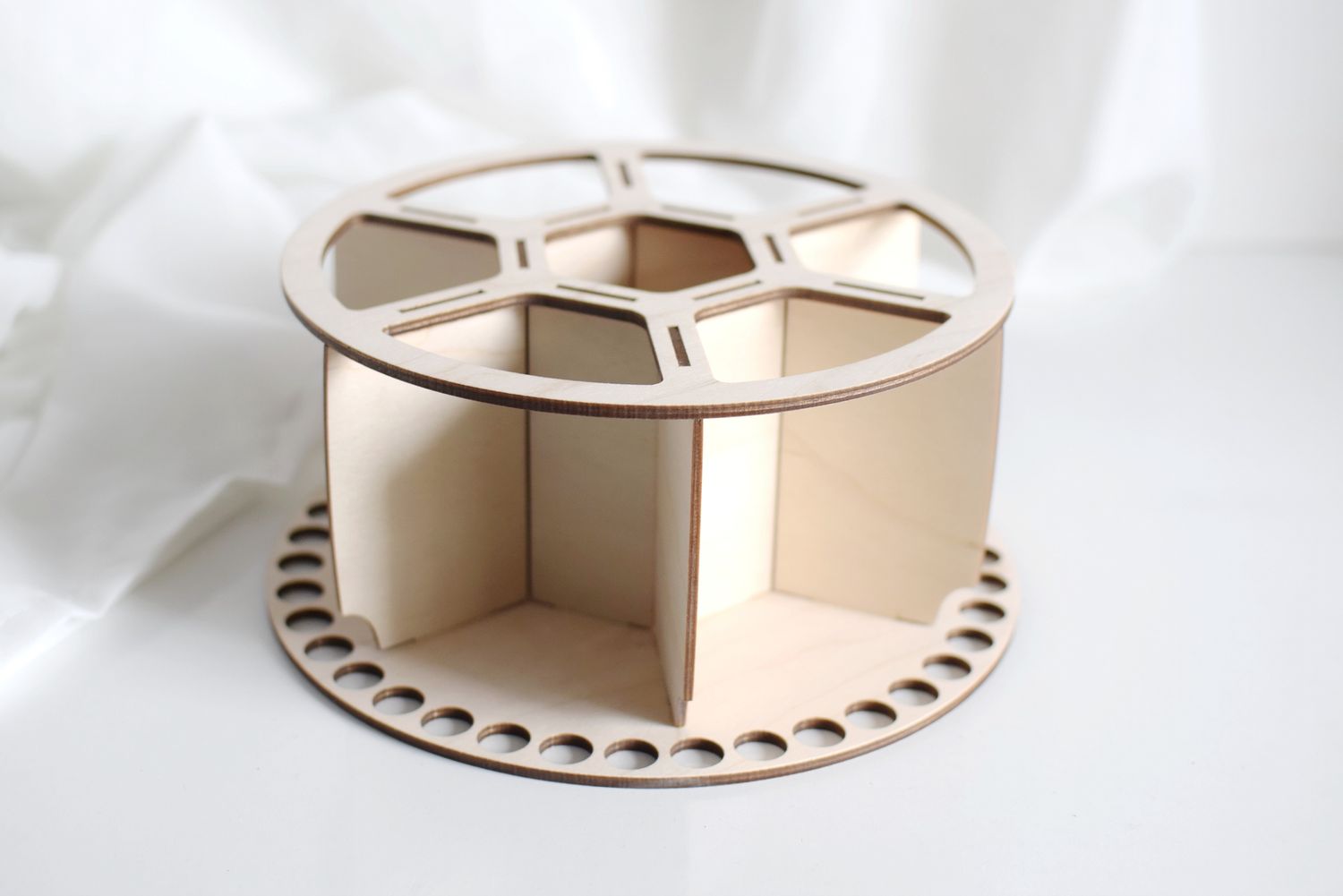 Holzgestell für Utensilo rund 20-22cm Durchmesser