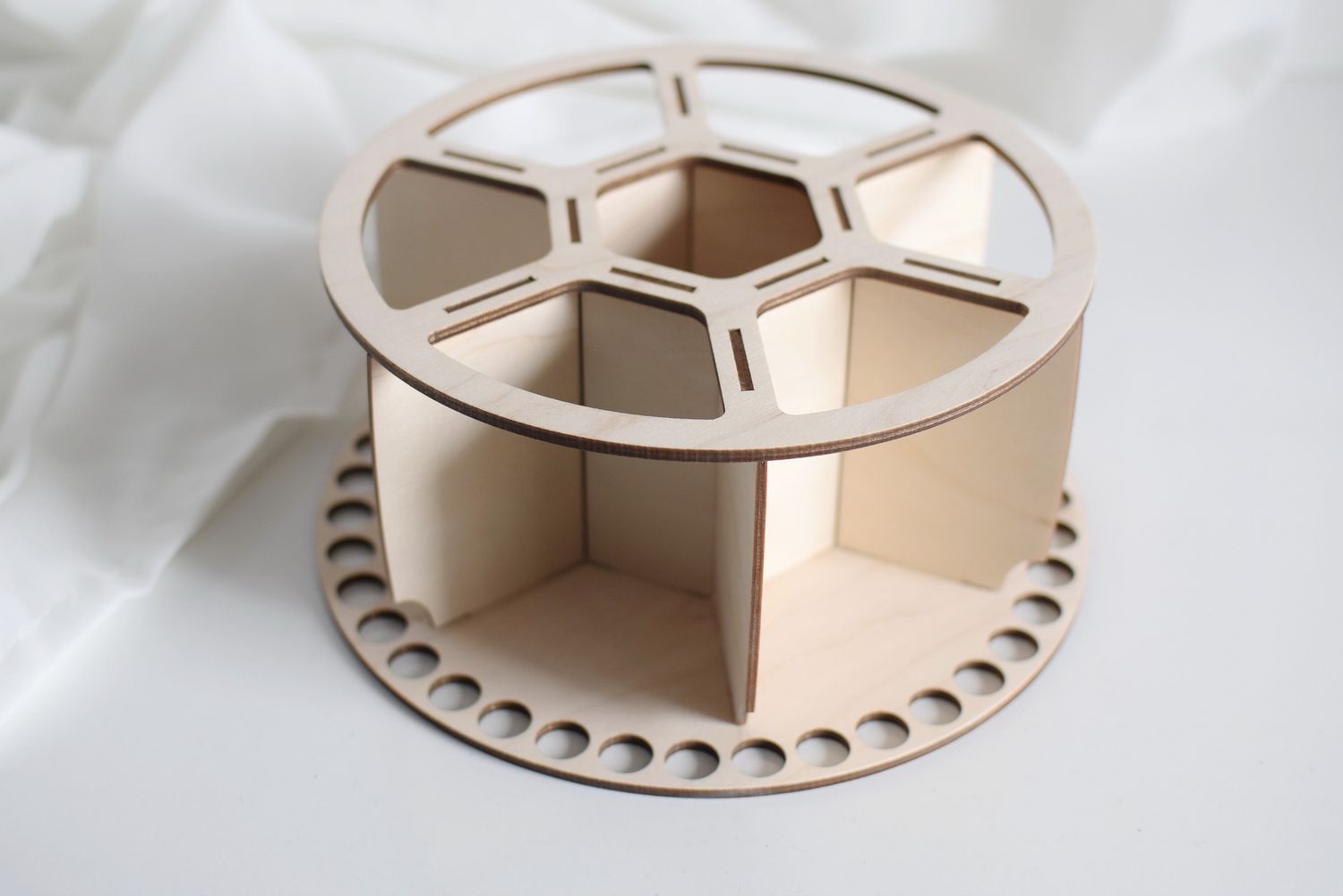 Holzgestell für Utensilo rund 20-22cm Durchmesser