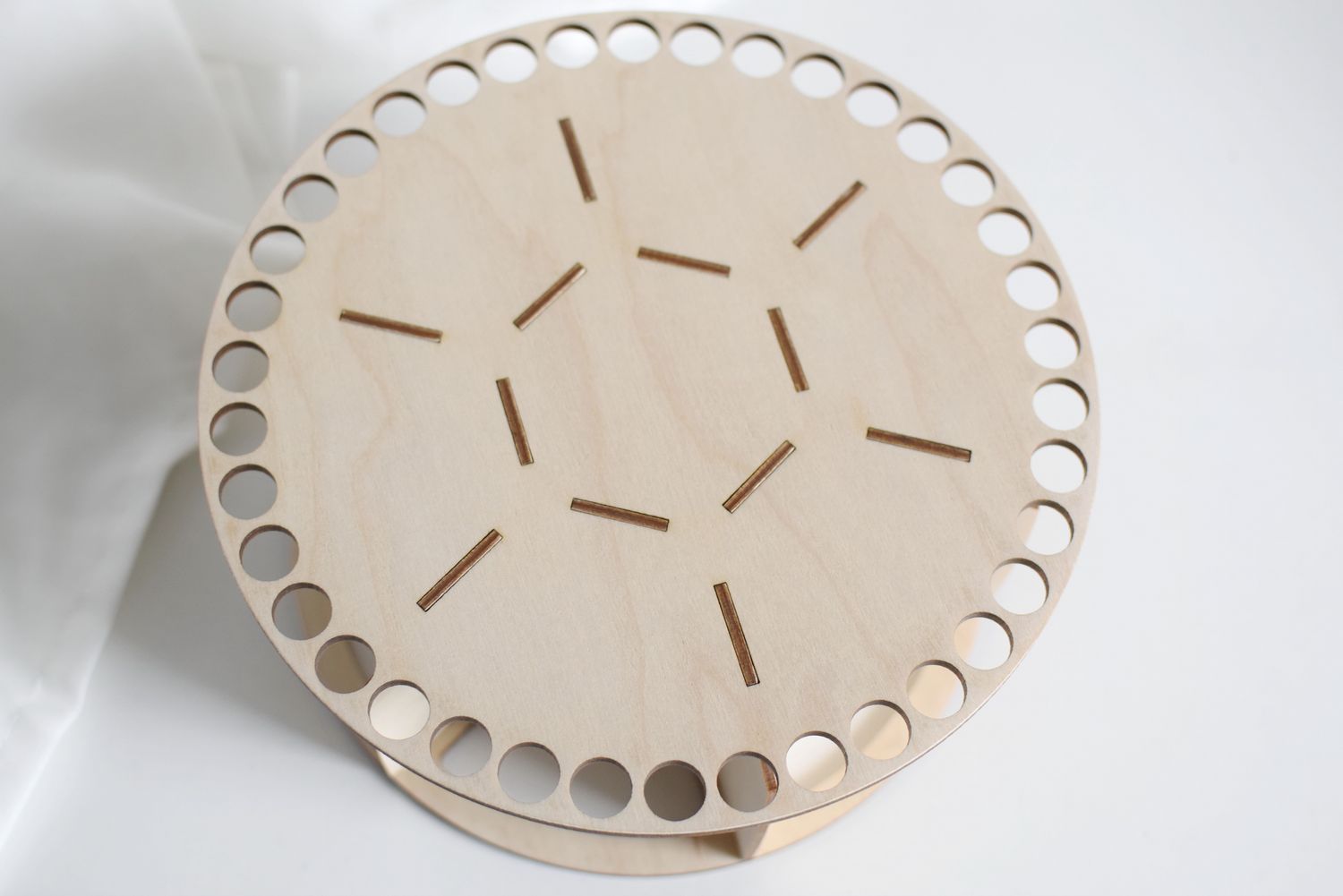 Holzgestell für Utensilo rund 20-22cm Durchmesser