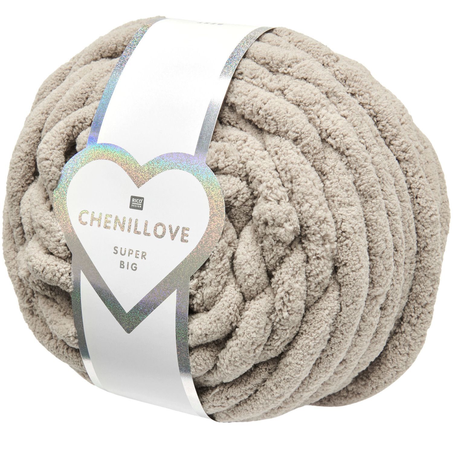 Rico Design Chenillove Super Big – extra dickes Chenillegarn für kuschelige Projekte