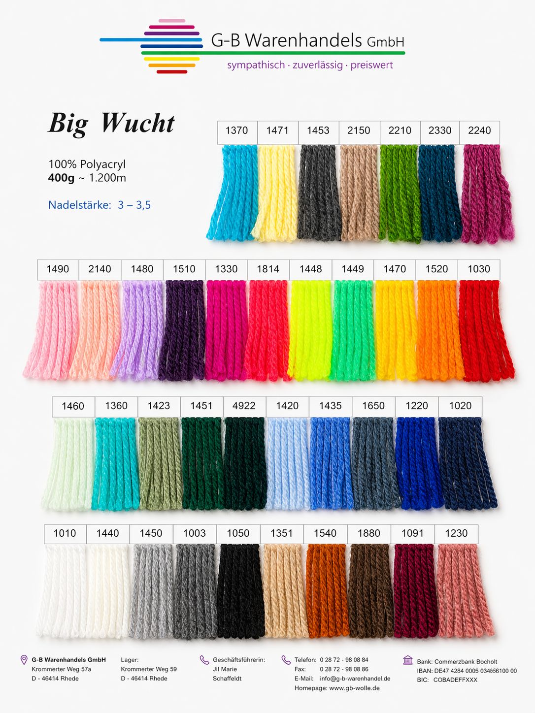 Stola Ava  in Wunschfarbe