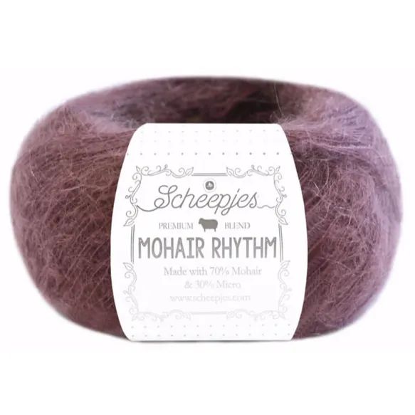 MOHAIR RHYTHM von Sheepjes, 150g Knäuel mit tollem Farbverlauf 25g / 200m LL