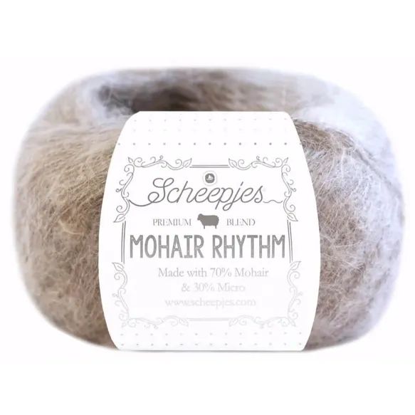 MOHAIR RHYTHM von Sheepjes, 150g Knäuel mit tollem Farbverlauf 25g / 200m LL