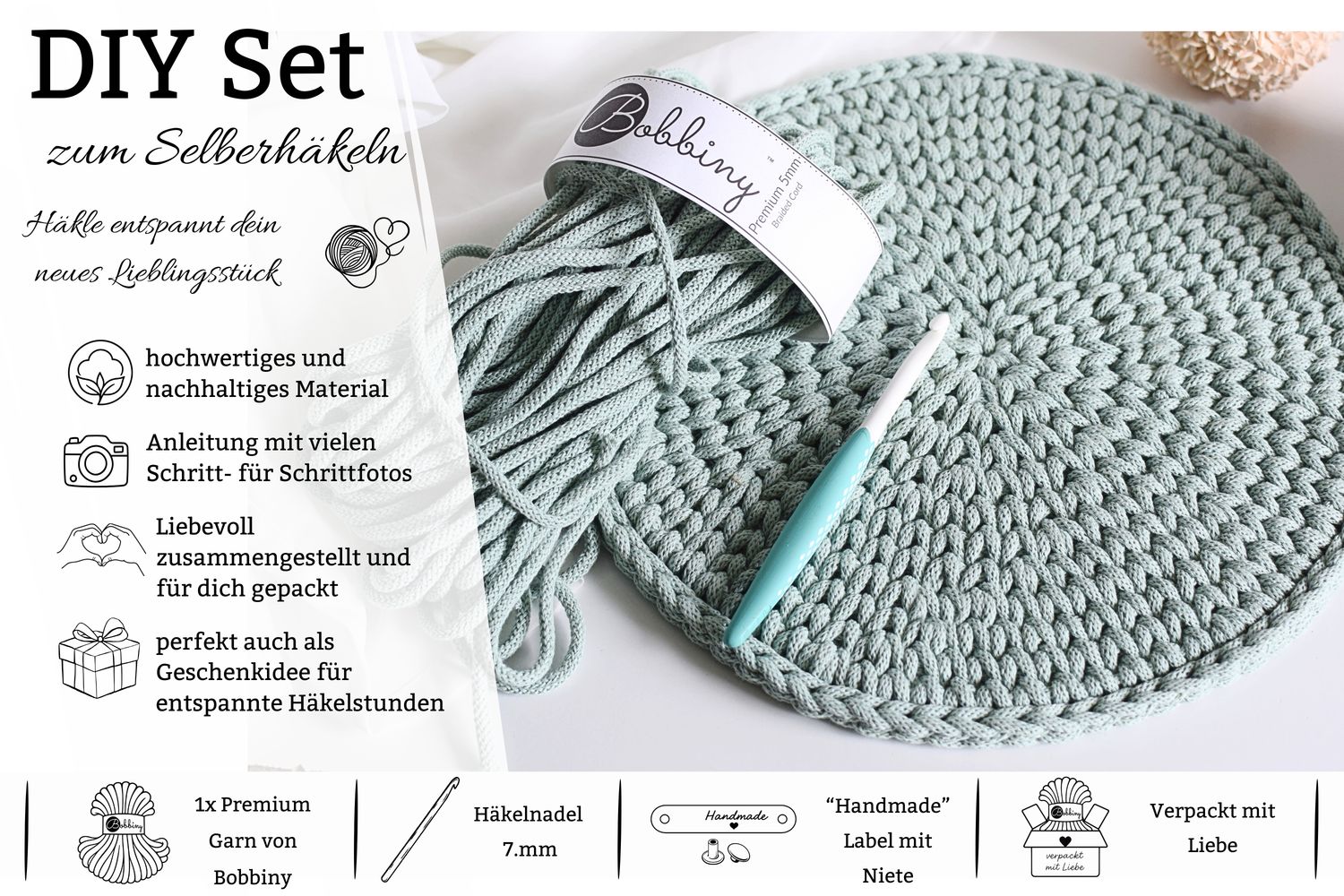DIY-Set + NOVA + Platzset häkeln