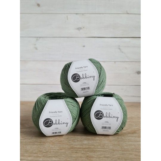 Bobbiny Friendly Yarn – Weiches Bändchengarn - 100 g = 200 m