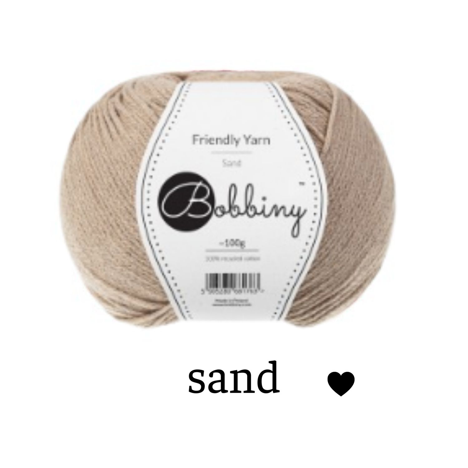 Bobbiny Friendly Yarn – Weiches Bändchengarn - 100 g = 200 m
