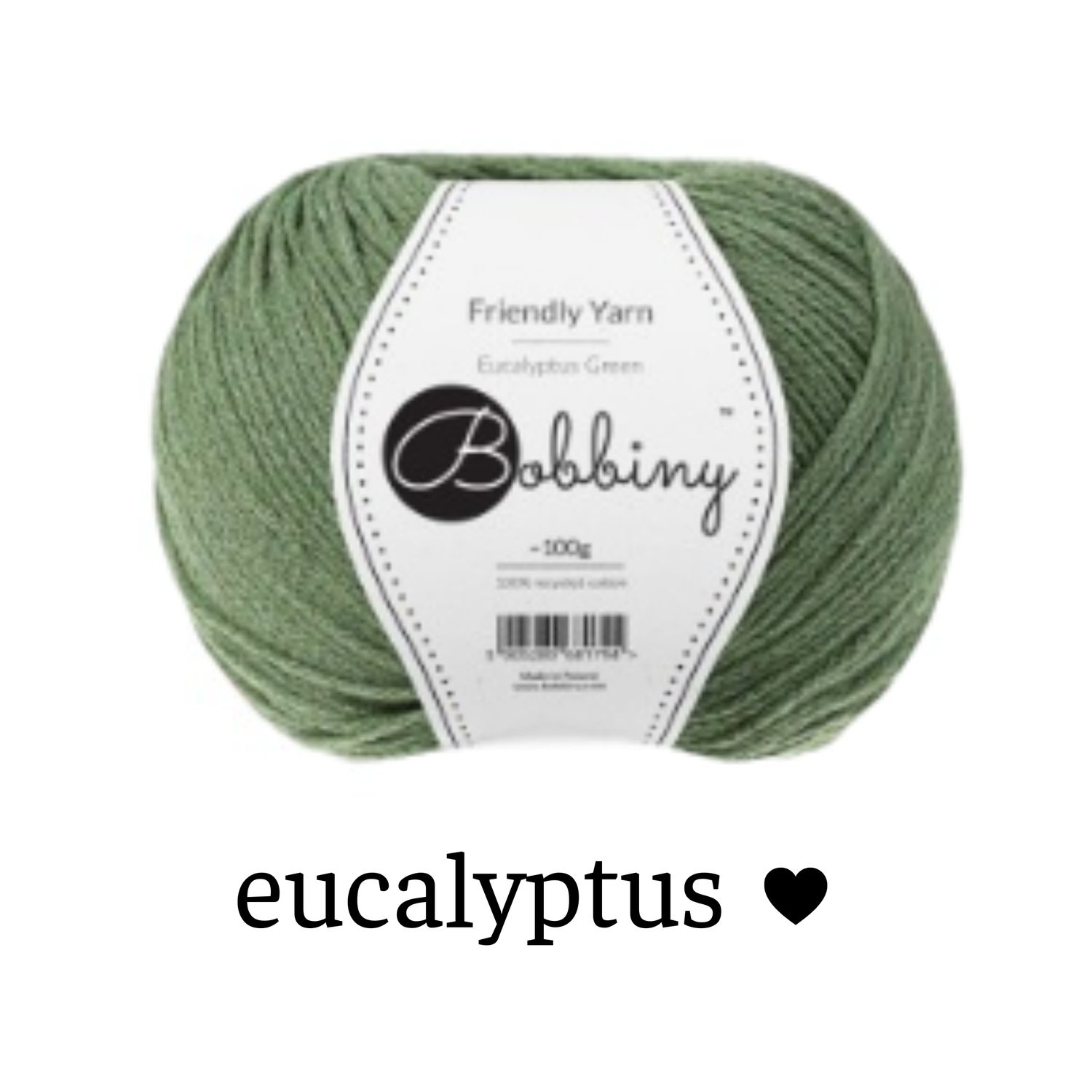 Bobbiny Friendly Yarn – Weiches Bändchengarn - 100 g = 200 m