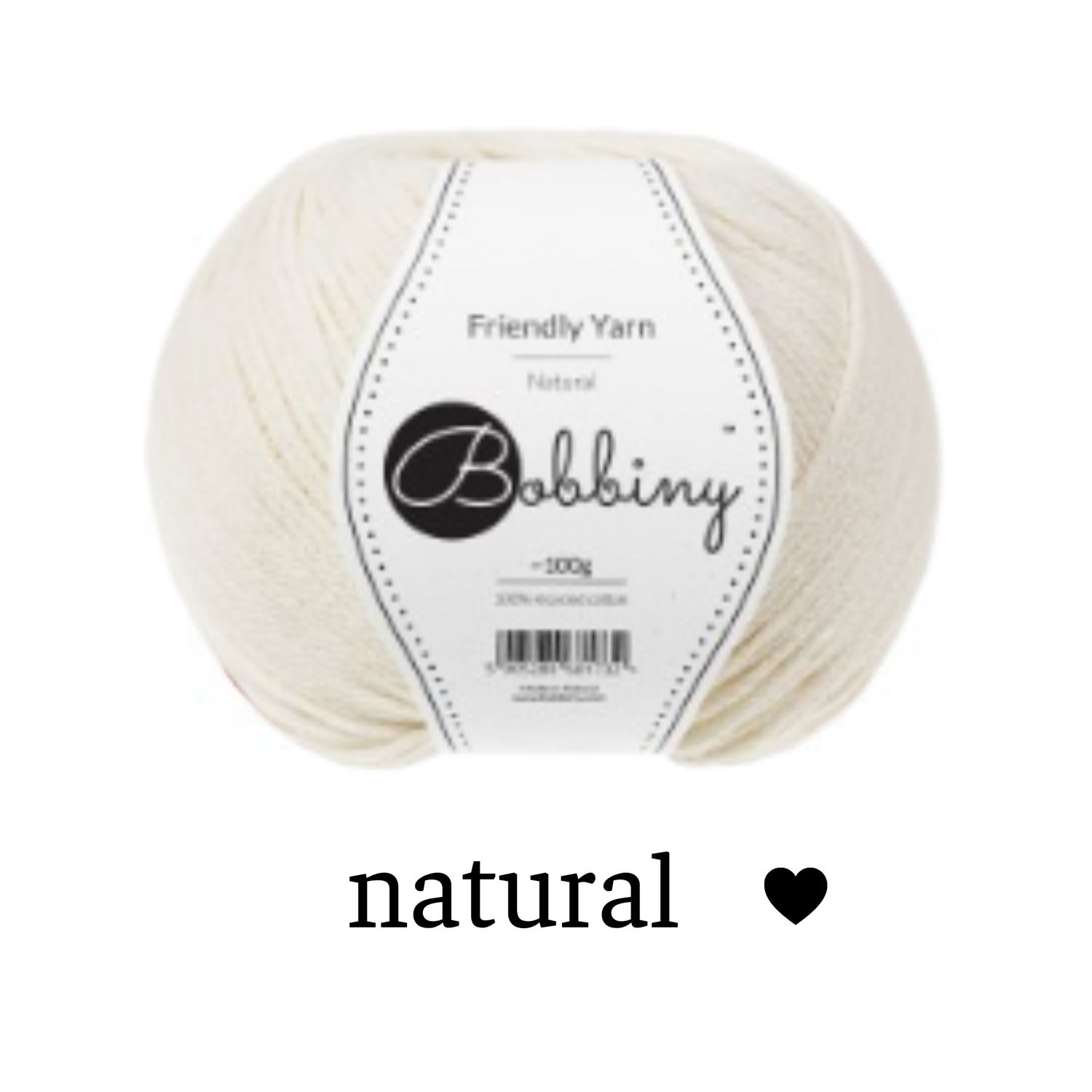 Bobbiny Friendly Yarn – Weiches Bändchengarn - 100 g = 200 m