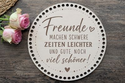 Holzboden ❤️Freunde machen schwere Zeiten leichter und gute noch viel schöner