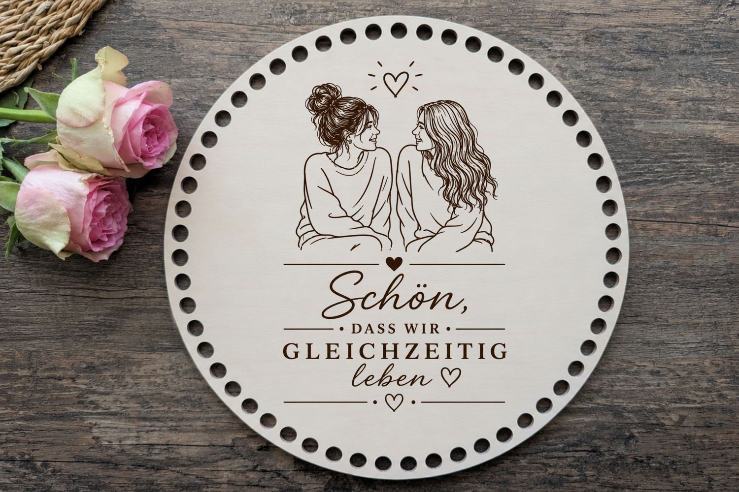 Holzboden ❤️Schön, dass wir gleichzeitig leben