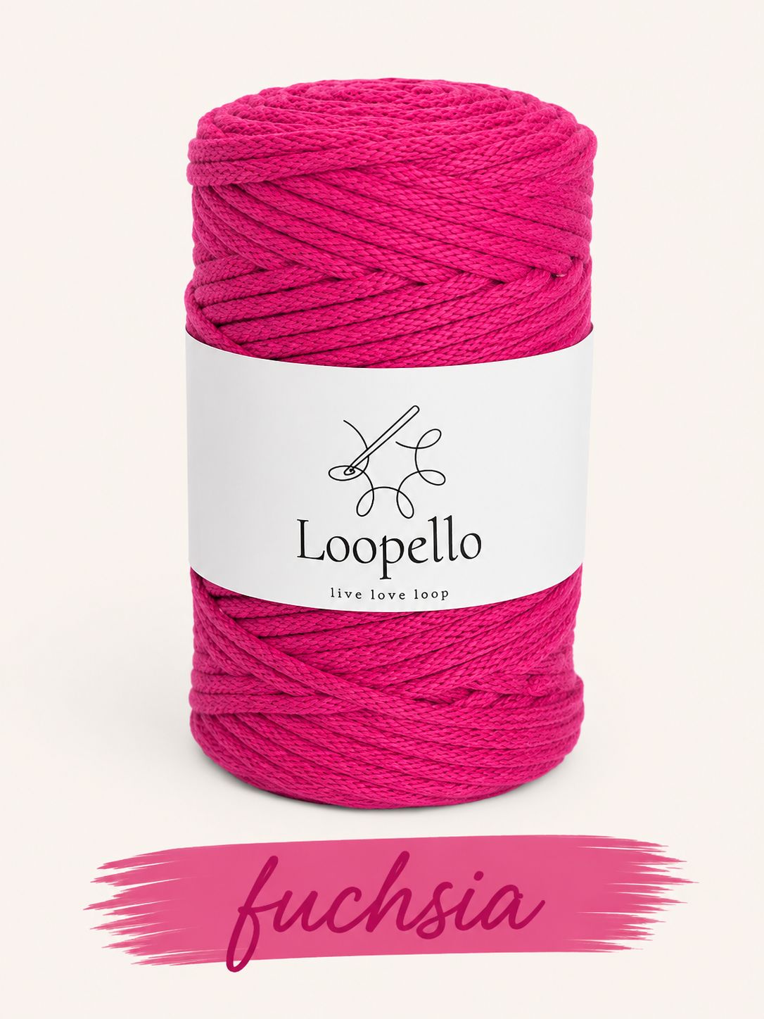 Loopello 5mm Textilkordel