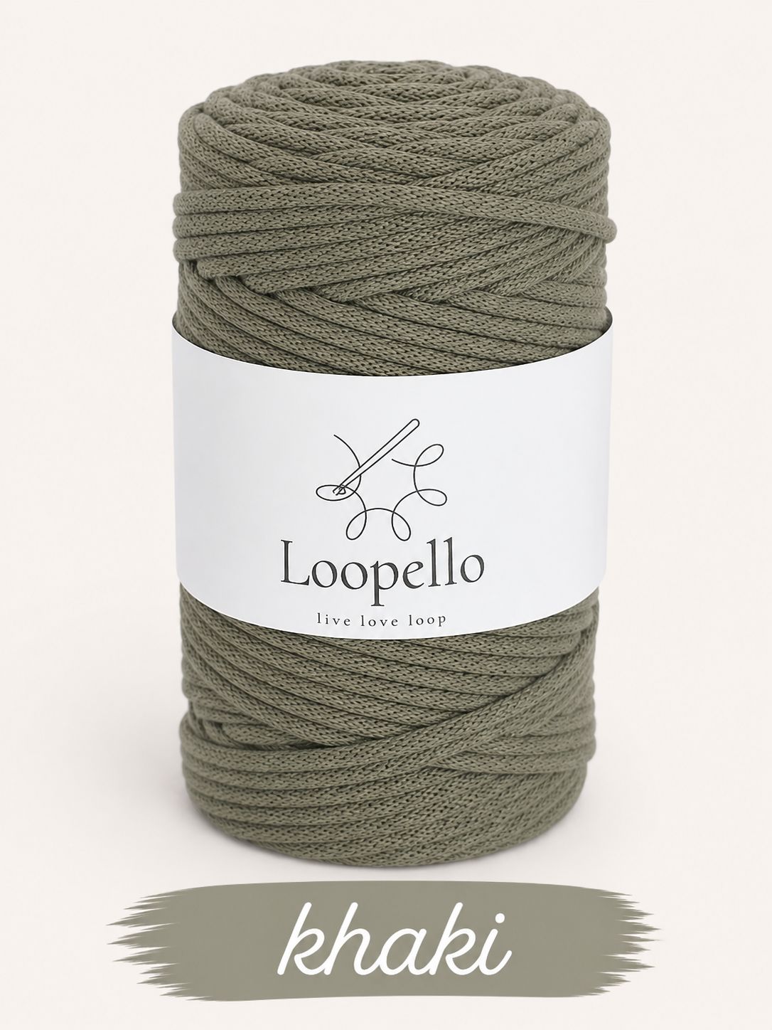 Loopello 5mm Textilkordel
