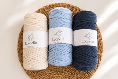 Loopello 5mm Textilkordel Loopello 5mm Textilkordel