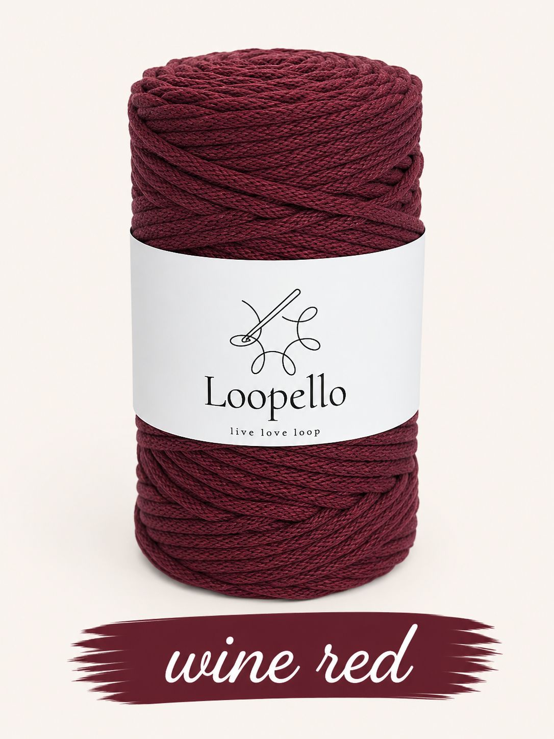 Loopello 5mm Textilkordel
