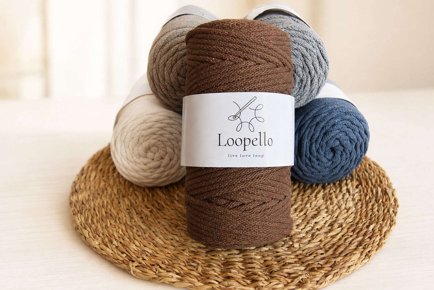 Loopello 5mm Textilkordel