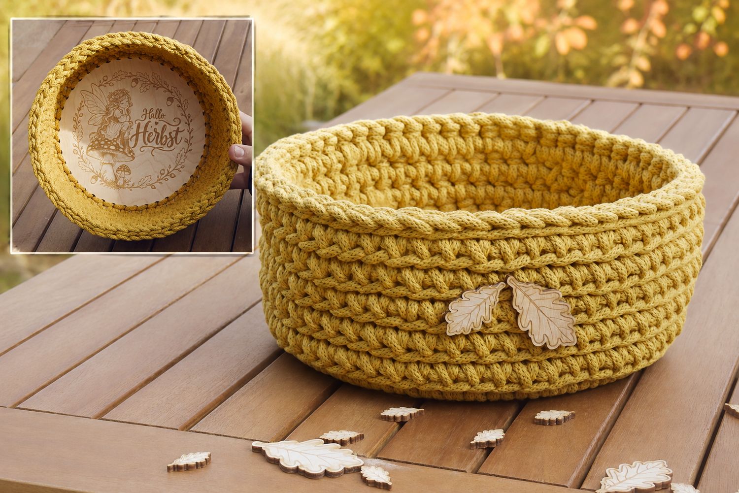 DIY-Häkelset „Herbstzauber mit Elfe Liora“ 🍂🧚