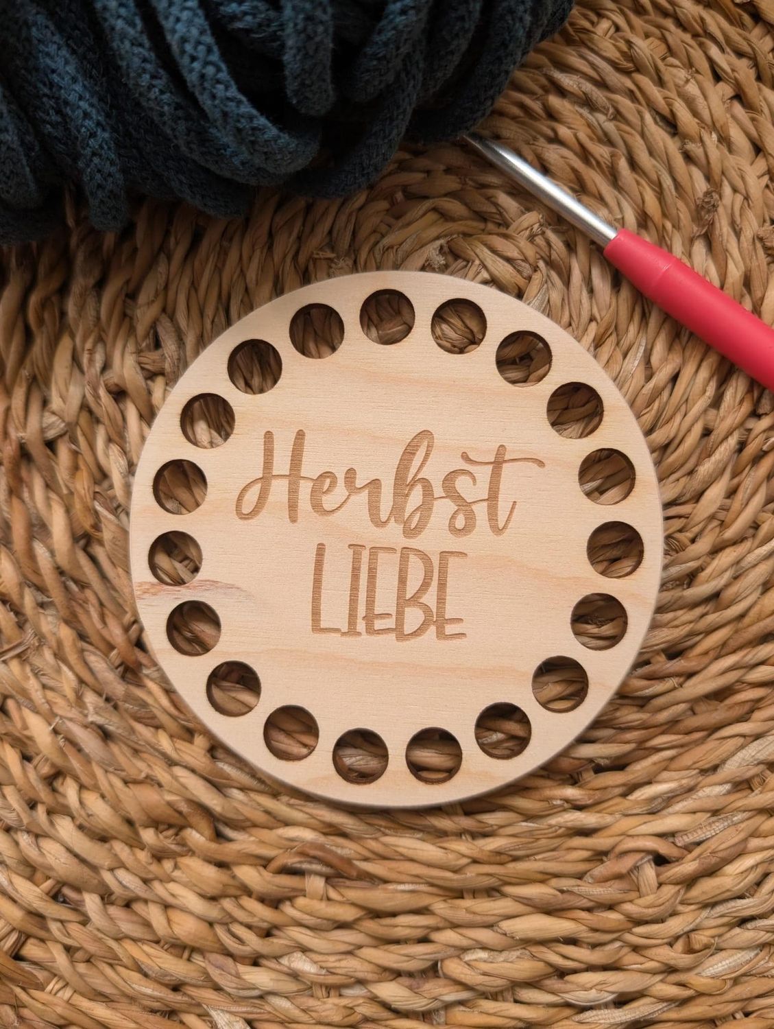 Holzboden Herbstliebe 🍂in 6 verschieden Größen und 2 Lochgrößen