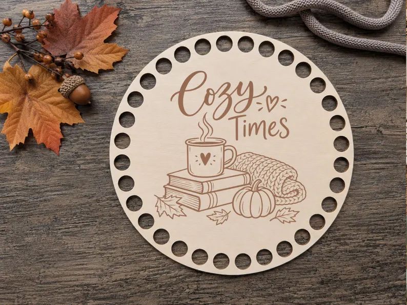 Holzboden Cozy Times 🍂in 6 verschieden Größen und 2 Lochgrößen