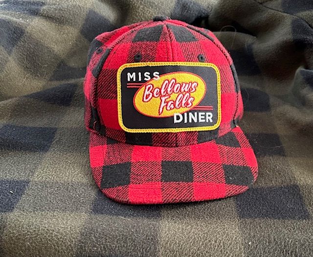 Miss Bellows Falls Diner Buffalo Plaid Hat