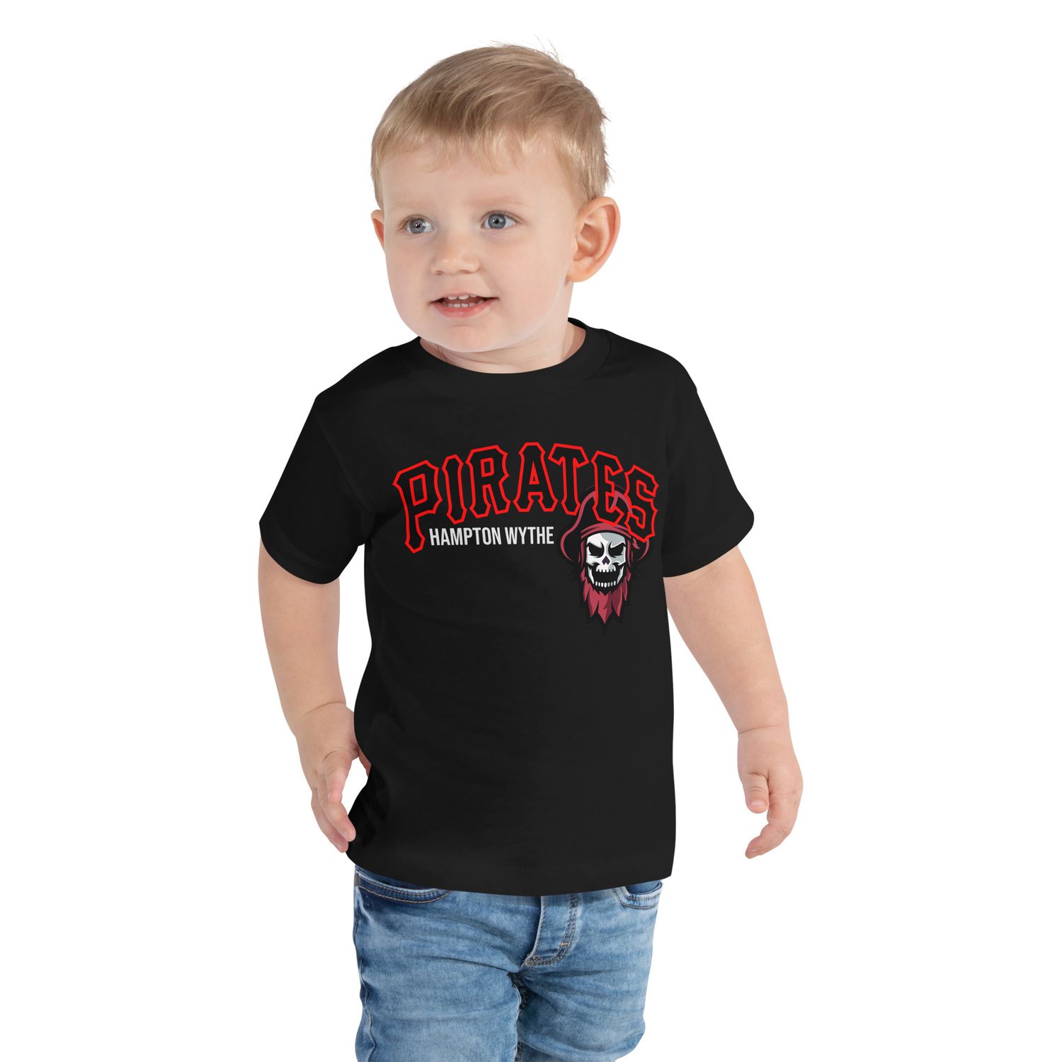 Pirates HWLL T-Shirt - Bella Canvas 3001T Toddler T-Shirt