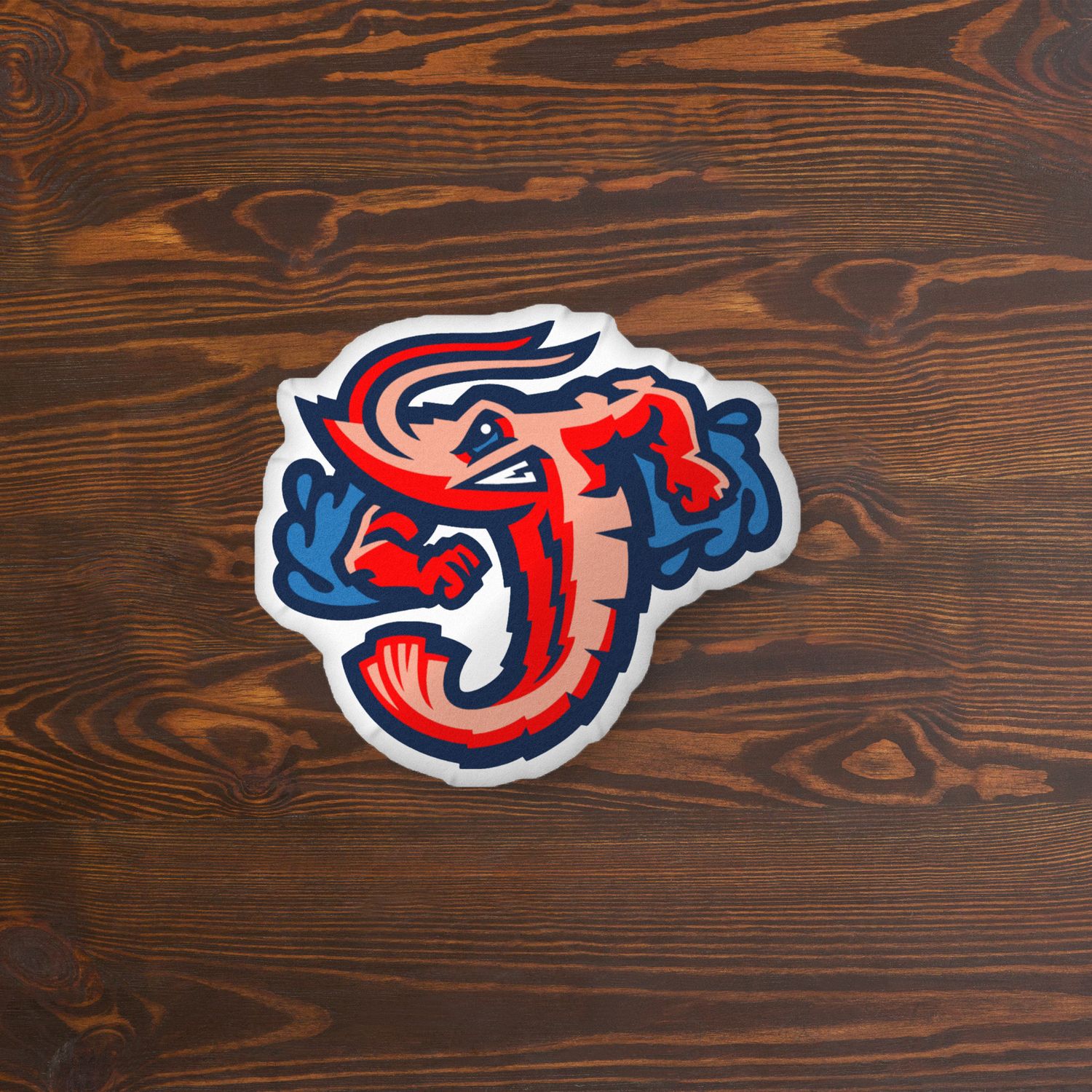 Jumbo Shrimp Custom-Shaped Pillow