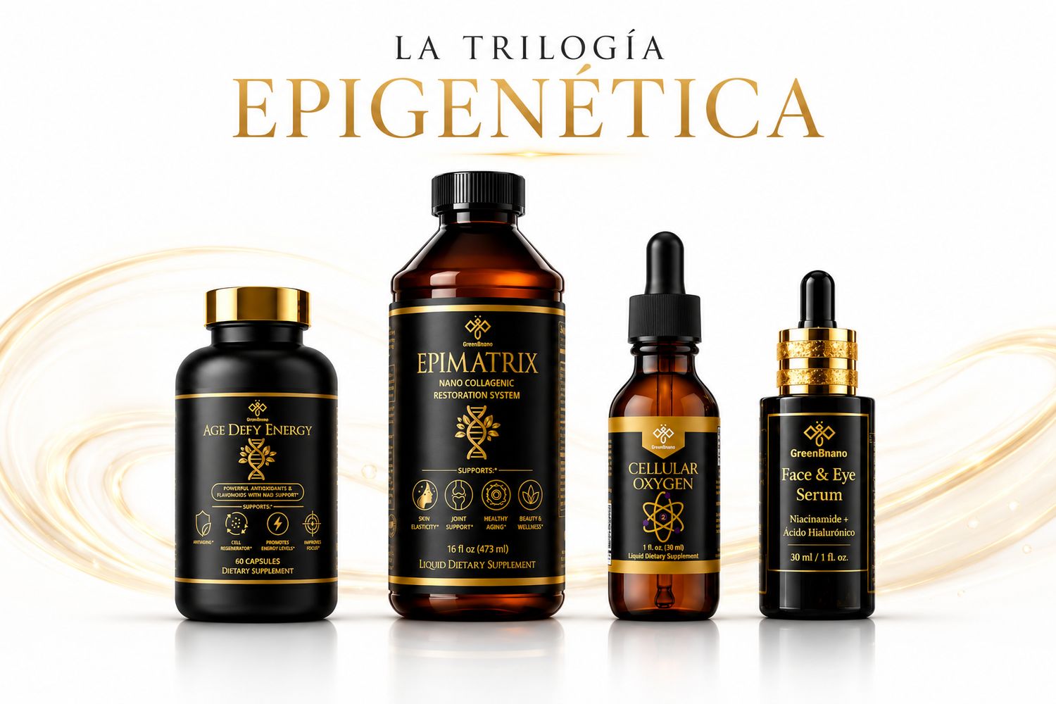 Cellular Longevity Trinity™ – 3 Formula Cellular Optimization System