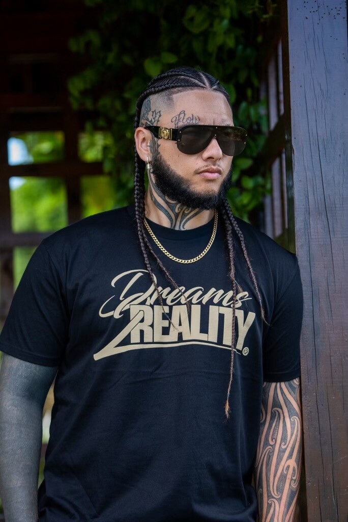 D2R Puffy Print T-shirt (Black)