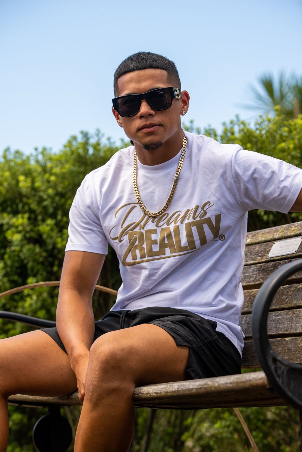 D2R Puffy Print T-shirt (White)