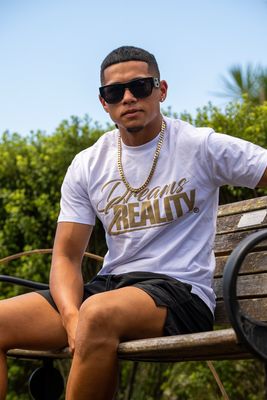 D2R Puffy Print T-shirt (White)