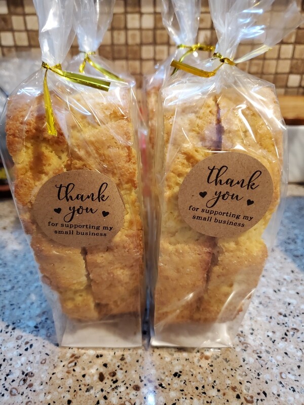 Plain Lemon Biscotti