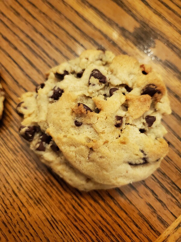 Chocolate Chip Cookie (Without Nuts)