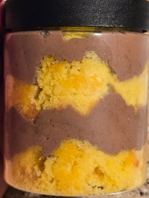 Yellow Cake Jar - Chocolate Buttercream  (4-8oz Jars)