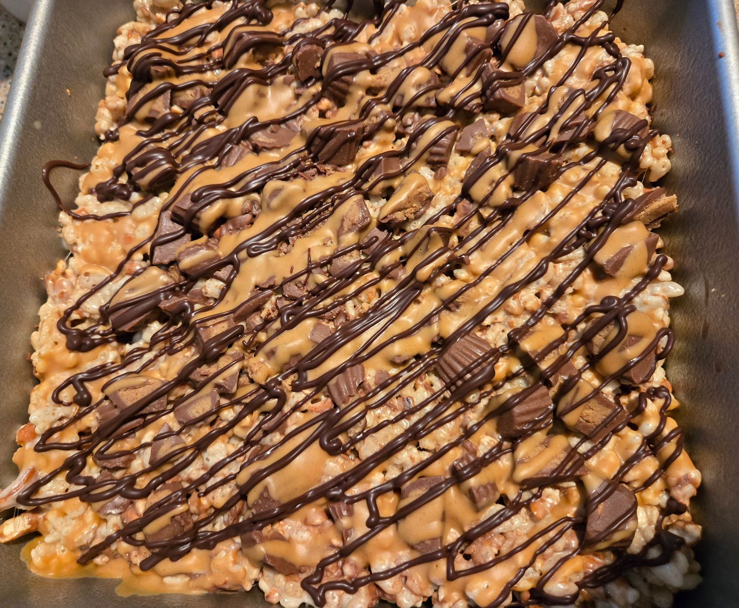 Sweet &amp; Salty Brown Butter Rice Krispie Treats