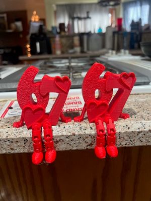 67 Love (Add to order only)