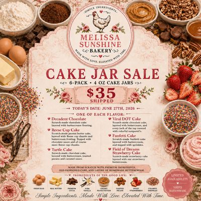 Cake Jar sale