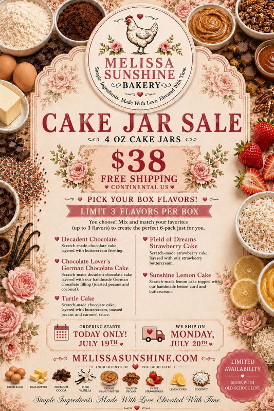 My Birthday Cake Jar Sale