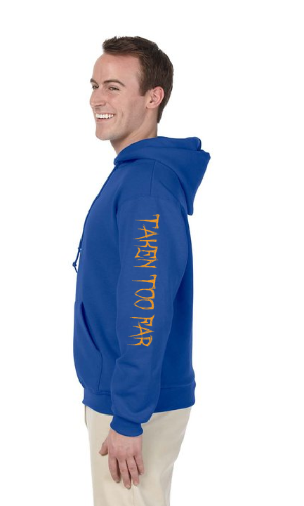 Blue Hoodie - O's Bird/Skull