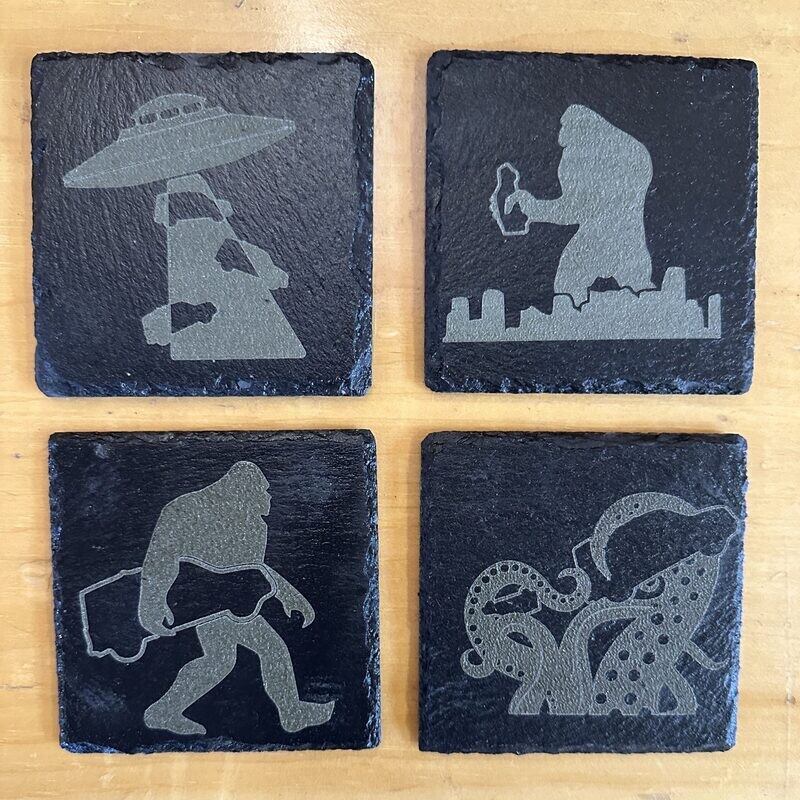 Slate Coaster - Legends Series