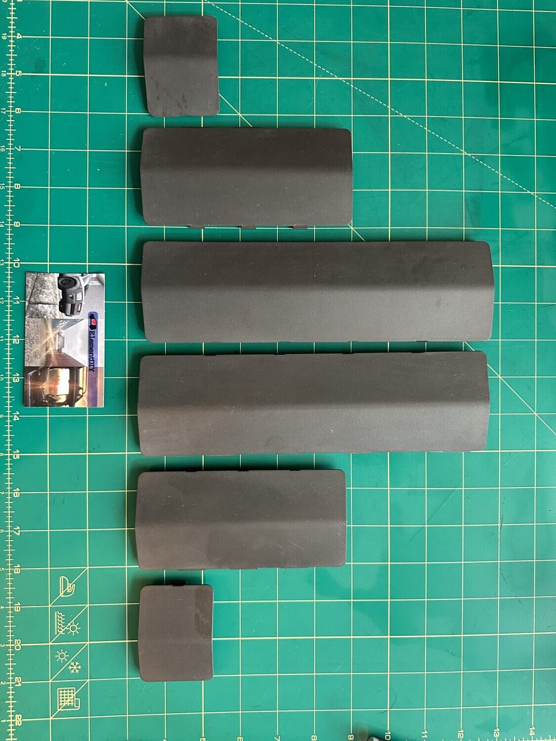 EX/DX/LX Roof Garnish Caps (all years)