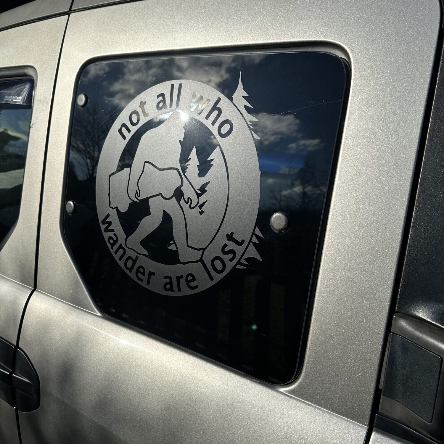 Decal - Bigfoot - Sasquatch - Wander