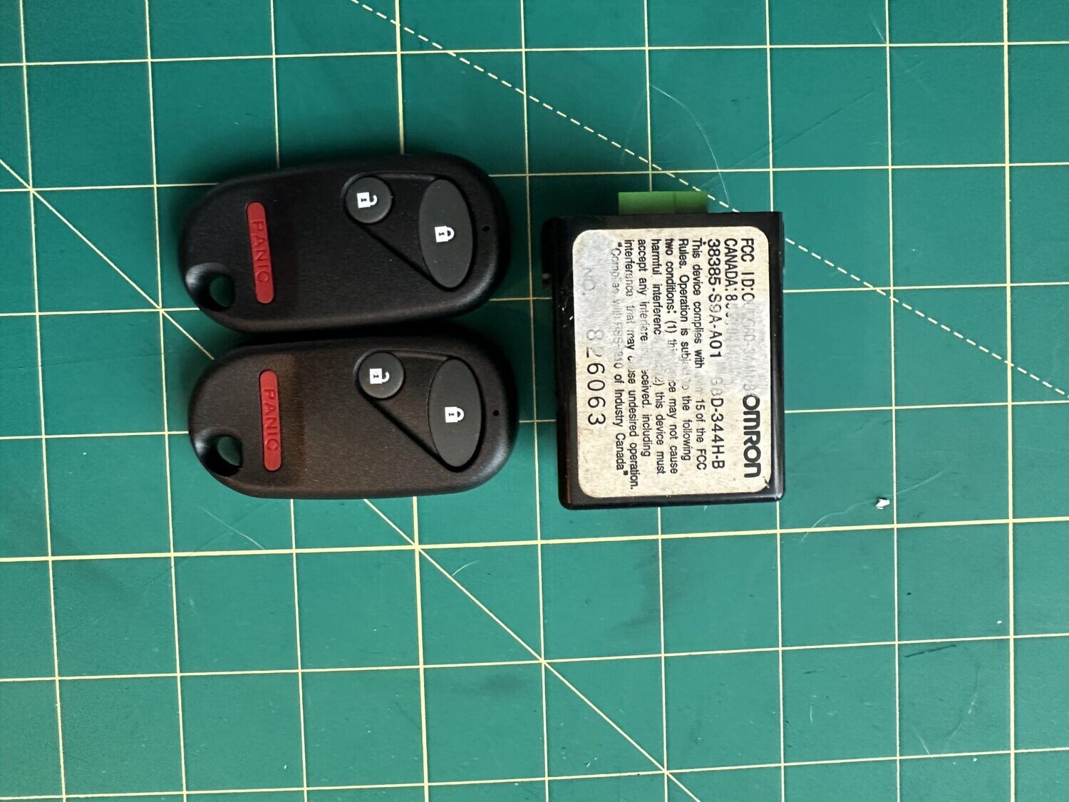 Key Fob and Receiver Combo