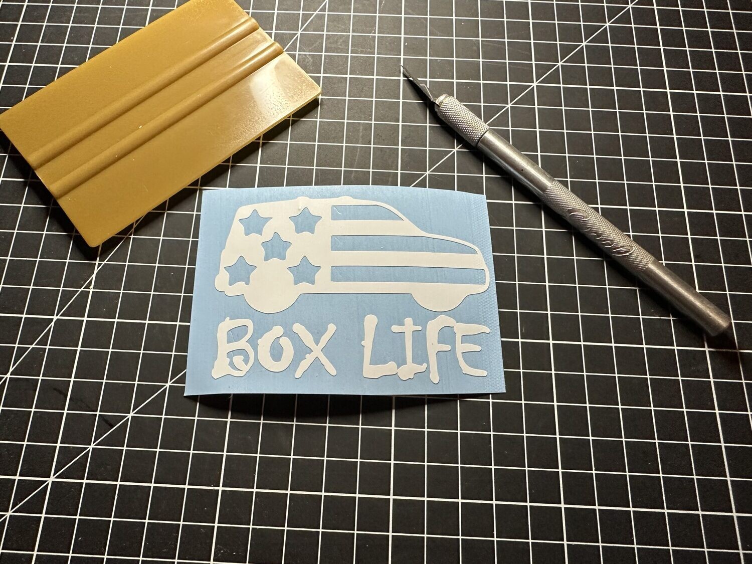 Box Life Decal - 3.5" x 2.5"