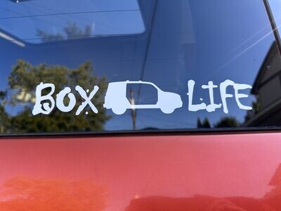 Box Life Decal - 8" x 1.25"