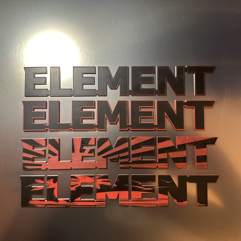 Rear Element Badge · Upgrade